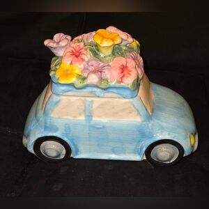 Maxcera Flower Blue VW Cookie Jar